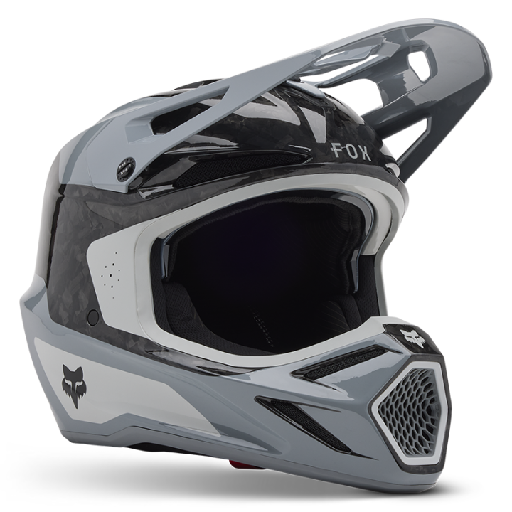 Casque FOX v3 rs infinite gris 2025 | Oxmoto