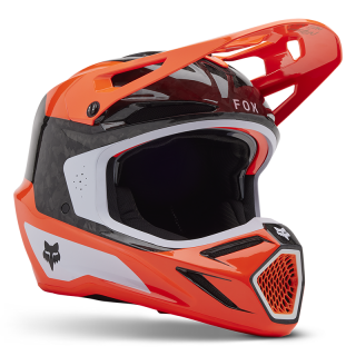 Casque FOX v3 rs infinite orange 2025 | Oxmoto