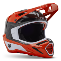 Casque FOX v3 rs infinite rouge 2025 | Oxmoto