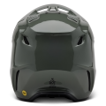 Casque FOX v3 rs carbon solid gris 2025 | Oxmoto