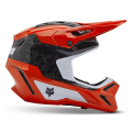 Casque FOX v3 rs infinite rouge 2025 | Oxmoto
