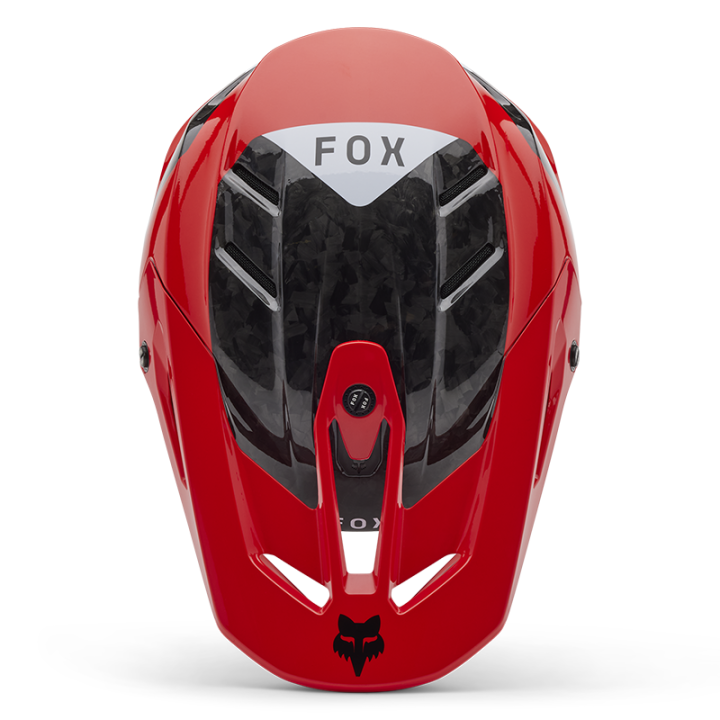 Casque FOX v3 rs infinite rouge 2025 | Oxmoto
