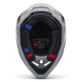 Casque FOX v3 rs infinite gris 2025 | Oxmoto