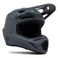 Casque FOX v3 solid gris | Oxmoto