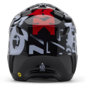 Casque FOX v3 seventy4 noir 2025 | Oxmoto