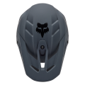 Casque FOX v3 solid gris | Oxmoto