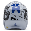 Casque FOX v3 seventy4 blanc 2025 | Oxmoto