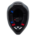 Casque FOX v3 solid gris | Oxmoto