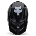 Casque enfant FOX v1 lean noir 2025 | Oxmoto