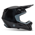 Casque enfant FOX v1 taunt noir 2025 | Oxmoto