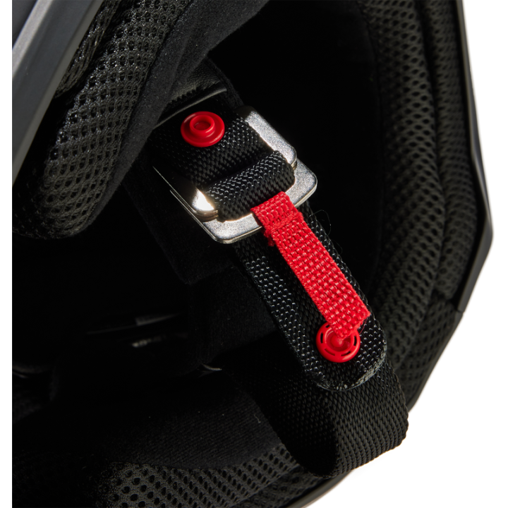Casque enfant FOX v1 matte black noir mat | Oxmoto
