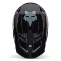Casque enfant FOX v1 taunt noir 2025 | Oxmoto