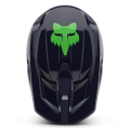 Casque enfant FOX v1 taunt navy 2025 | Oxmoto