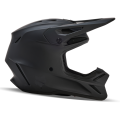 Casque enfant FOX v3 solid noir mat | Oxmoto