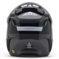 Casque enfant FOX v3 impression noir 2025 | Oxmoto