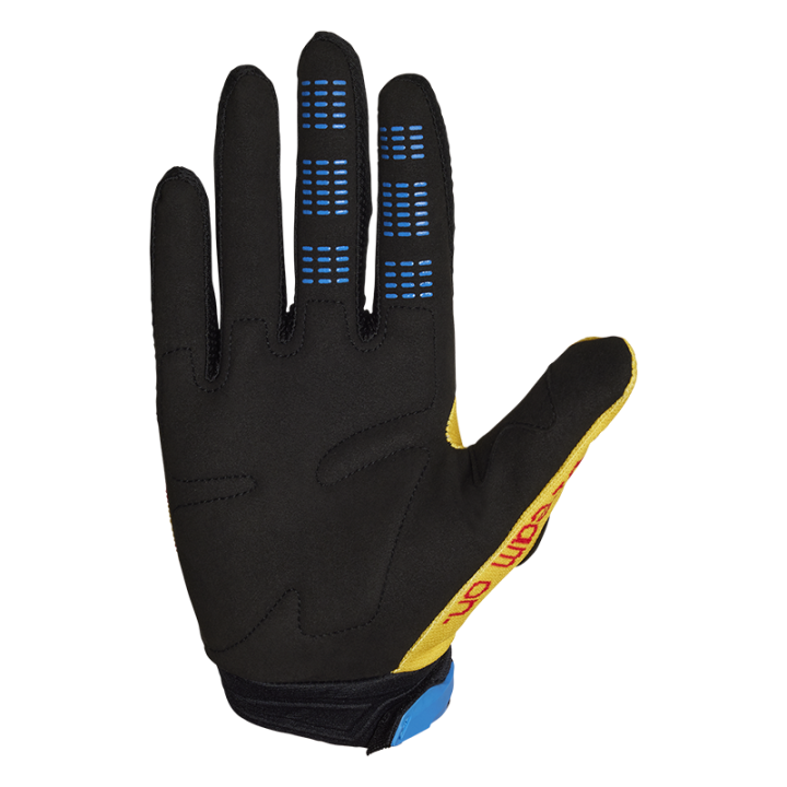 Gants FOX 180 race spec jaune 2025 | Oxmoto