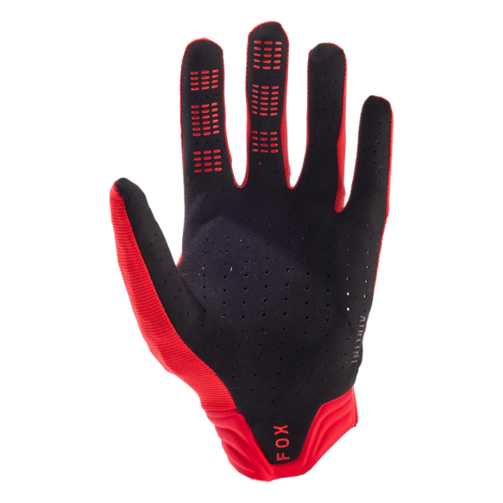 Gants FOX airline rouge 2025 | Oxmoto