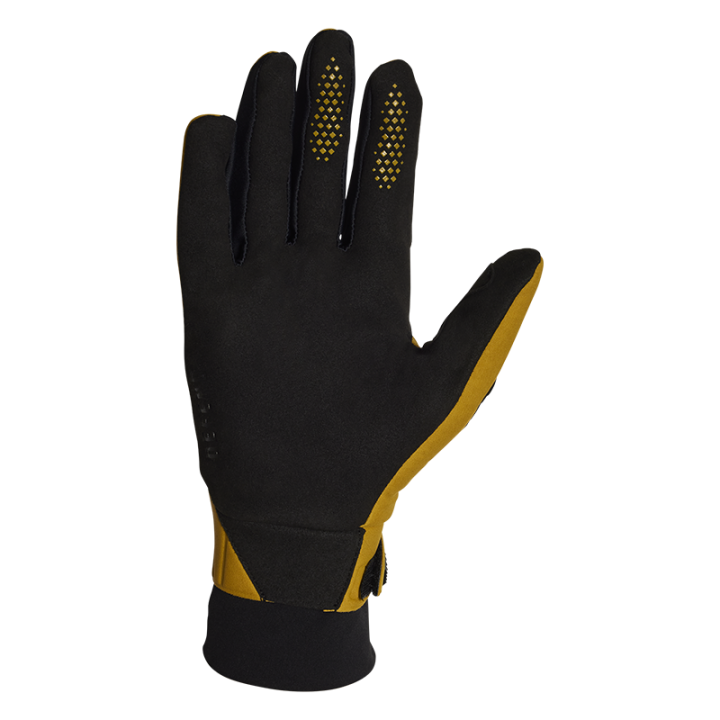 Gants FOX defend thermo jaune 2025 | Oxmoto