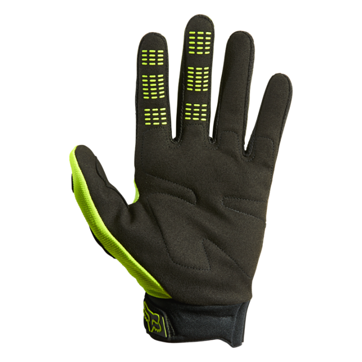 Gants FOX dirtpaw jaune 2025 | Oxmoto