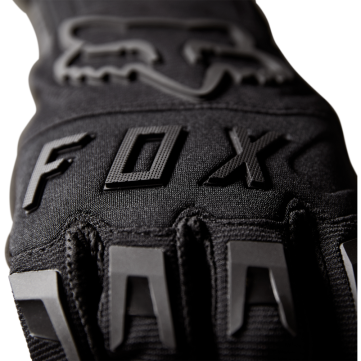 Gants FOX dirtpaw black noir 2025 | Oxmoto