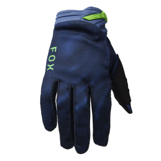 Gants enfant FOX 180 taunt navy 2025 | Oxmoto