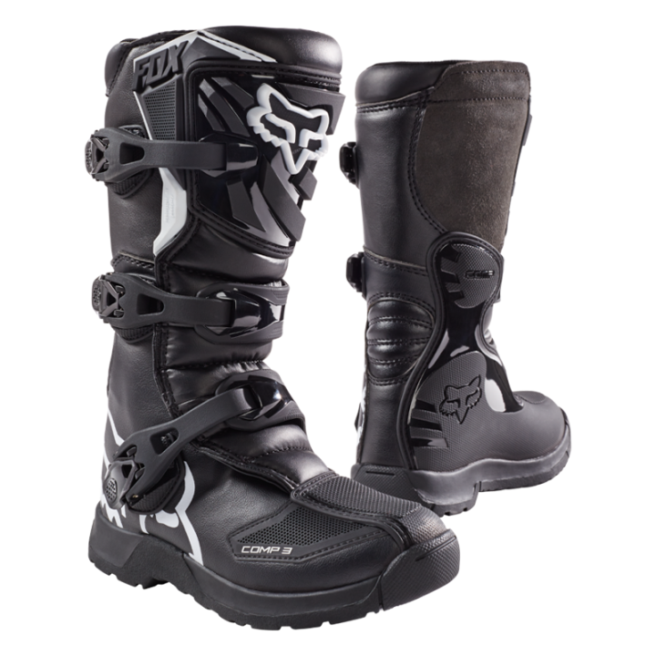 Bottes FOX comp 3Y noir | Oxmoto