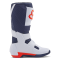 Bottes FOX comp blanc/navy 2025 | Oxmoto