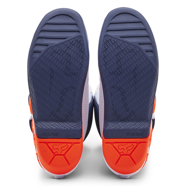 Bottes FOX comp blanc/navy 2025 | Oxmoto