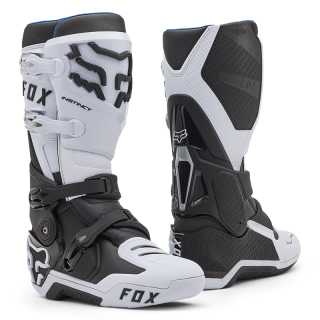 Bottes FOX instinct noir/blanc 2025 | Oxmoto