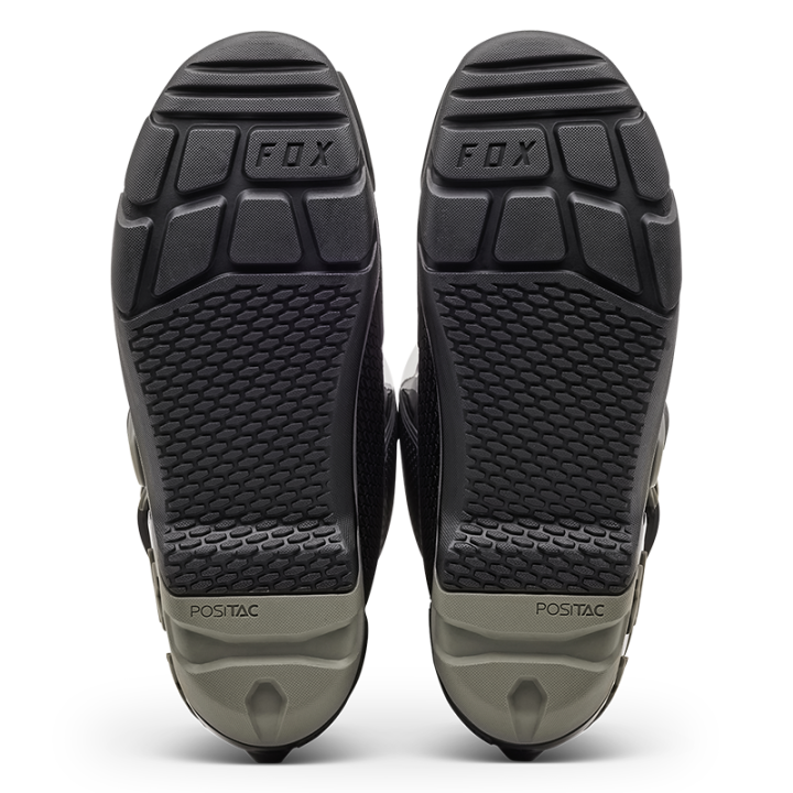Bottes FOX comp x gris/noir 2025 | Oxmoto