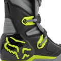 Bottes FOX comp gris/jaune 2025 | Oxmoto