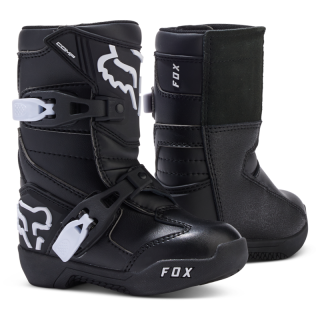 Bottes kid FOX comp noir 2025 | Oxmoto