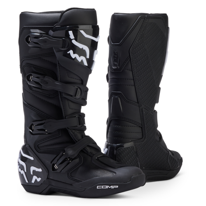 Bottes enfant FOX comp noir 2025 | Oxmoto