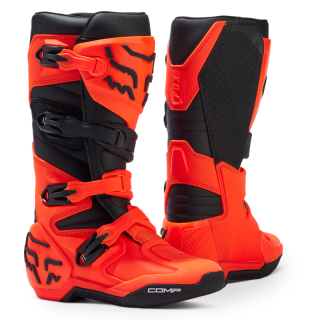 Bottes enfant FOX comp orange 2025 | Oxmoto