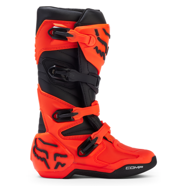Bottes enfant FOX comp orange 2025 | Oxmoto