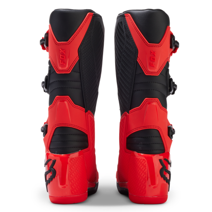 Bottes enfant FOX comp rouge 2025 | Oxmoto