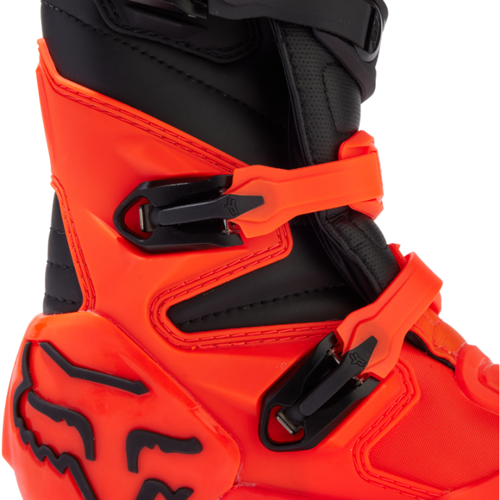 Bottes enfant FOX comp orange 2025 | Oxmoto