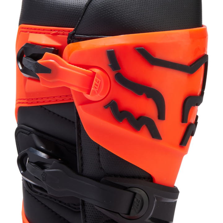Bottes enfant FOX comp orange 2025 | Oxmoto