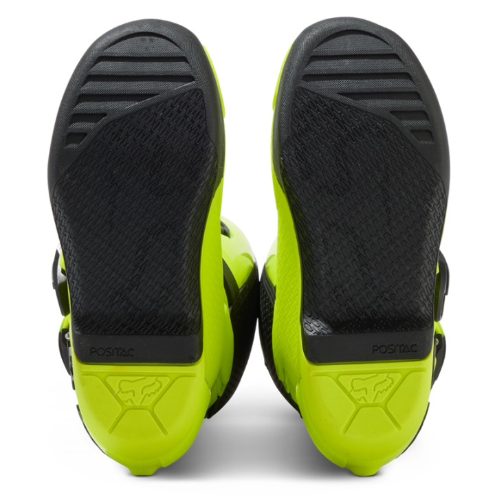 Bottes enfant FOX comp jaune 2025 | Oxmoto