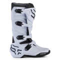 Bottes enfant FOX comp blanc 2025 | Oxmoto