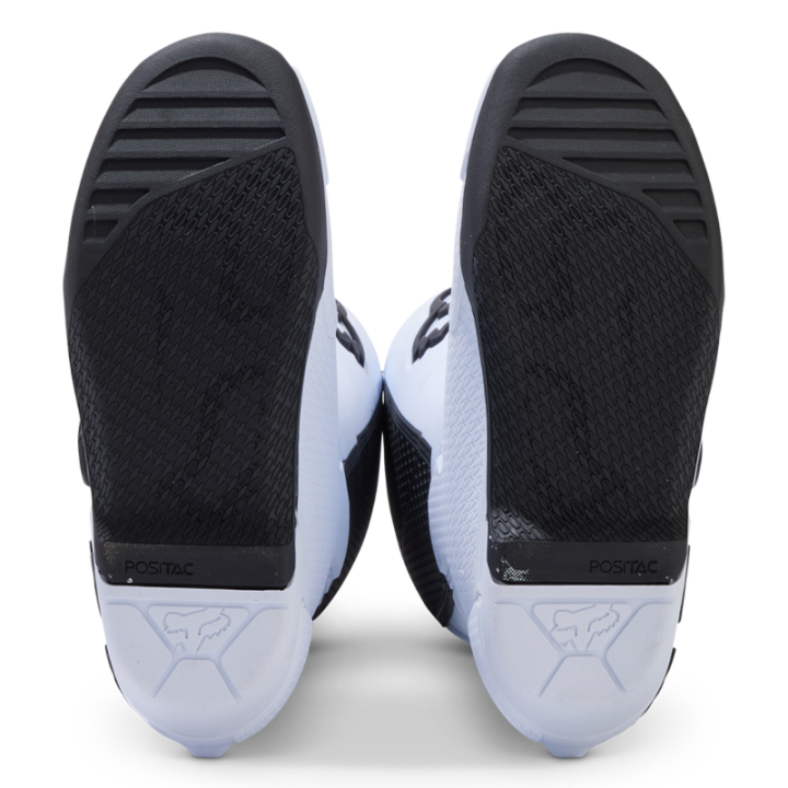 Bottes enfant FOX comp blanc 2025 | Oxmoto