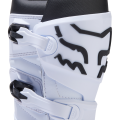 Bottes enfant FOX comp blanc 2025 | Oxmoto