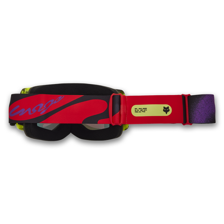 Lunettes FOX main emotion spark rouge 2025 | Oxmoto