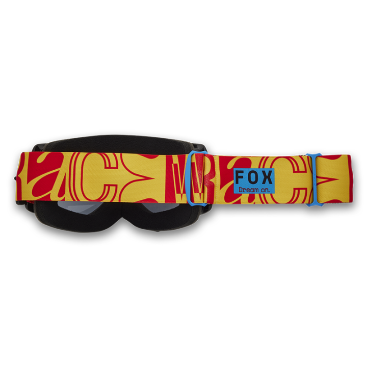 Lunettes FOX main race spec jaune 2025 | Oxmoto