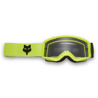 Lunettes enfant FOX main core jaune 2025 | Oxmoto