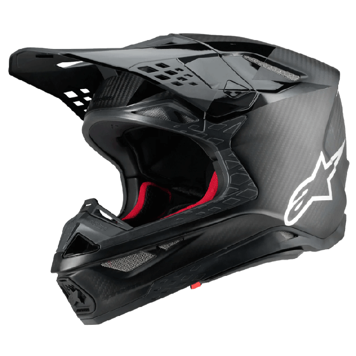 Casque Alpinestars supertech m10 fame carbone | Oxmoto