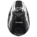 Casque Alpinestars supertech m10 ampress noir/blanc 2025