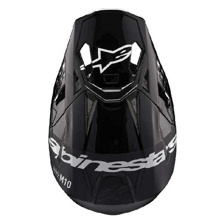Casque Alpinestars SM10 Flood noir/gris, Supertech M10 | Oxmoto