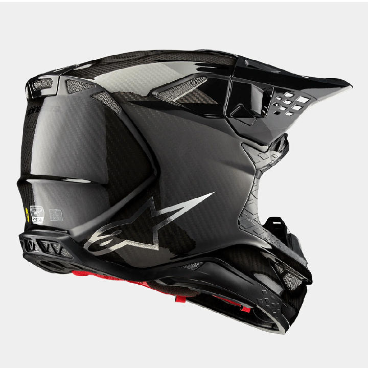 Casque Alpinestars supertech m10 fame carbone | Oxmoto