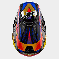 Casque Alpinestars supertech m10 era rio jaune/rouge